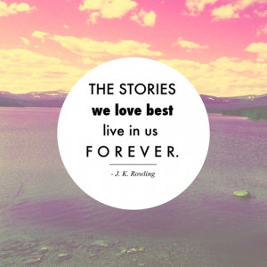art, girly, hipster, indie, inspiration, jk rowling, love, quote ...