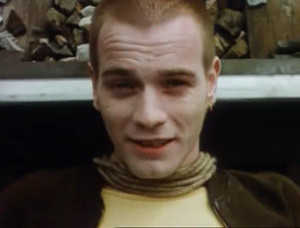 ... smile Ewan McGregor 1996 heroin addict rents trainspotting mark renton