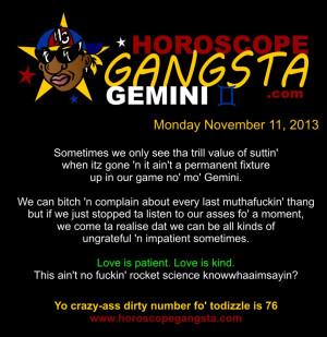 Gemini Horoscope Funny Quotes