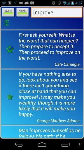 View bigger - Self Improvement Quotes Pro for Android screenshot