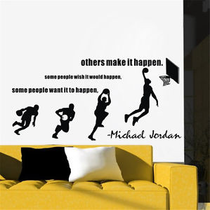 Basketball-Dunk-Sport-Wall-Stickers-Decal-Stride-Lay-UP-Sports-Quotes ...