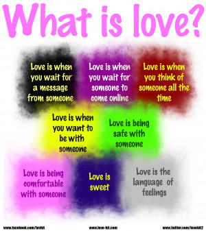 What is love What Is Love In Quotes