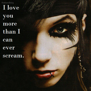 Andy Biersack Quotes About Love Andy Sixx Quotes About