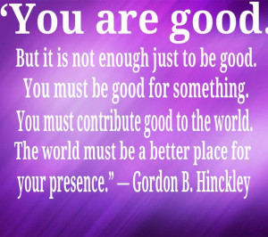 Gordon B Hinckley Quotes
