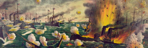 spanish american war background battle of manila bay may 1 1898 battle ...