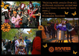 ... this video of Milwaukee's 4th Annual Día de los Muertos Parade