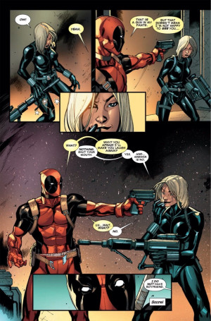 woman who actually thought Wade was funny [Deadpool vs Thunderbolts ...