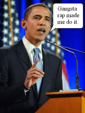 Obama Gangsta Rap Image