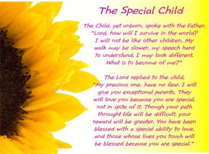 Having a child with special needs