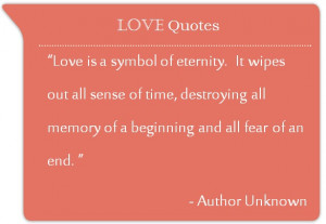 Love Quotes With Author ~ Love is... - Sandals Wedding Blog