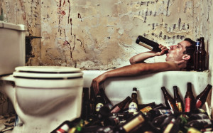 of it, before: “Beer then liquor, never been sicker. Liquor ...