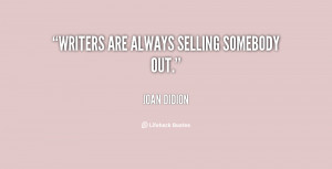 Selling Out Quote