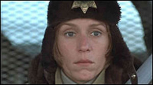hide caption Driven: Fargo's unflappable Marge Gunderson.