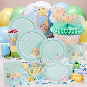 Precious Moments Baby Boy Baby Shower Party Supplies