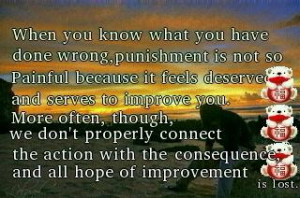 Consequences Punishment Quotes | Consequences Quotes about