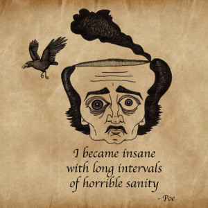 Edgar Allan Poe Quotes About Insanity