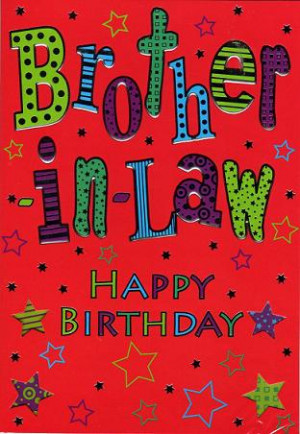 Happy Birthday Quotes for Brother in Law