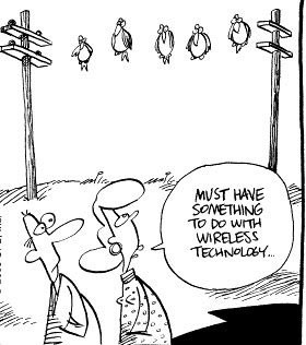 Wireless Technology Funny Picture