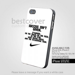 ... this image include: nike design, case, nike, quotes and success quote