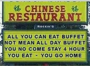 Chinese Restaurant . . . .