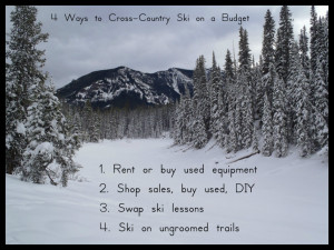 Cross-Country Skiing On A Budget