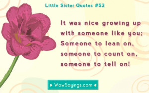 Quotes About Little Sisters