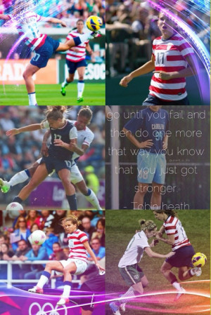 Tobin Heath Soccer Quotes Tobin heath!! via jaqueline lory