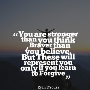 Quotes Picture: you are stronger than you think , braver than you ...