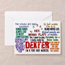 Best Dexter Quotes Greeting Card for
