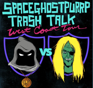 Trash Talk tours with SpaceGhostPurrp, at Slim's on 7/16/12