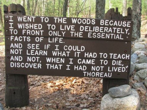 Do You Have a Favorite Quote from Thoreau?