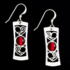 ... Two Hearts Earrings - Click to Order this Unique Mother's Day Gift