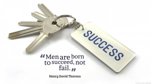 Awesome success quotes with success key