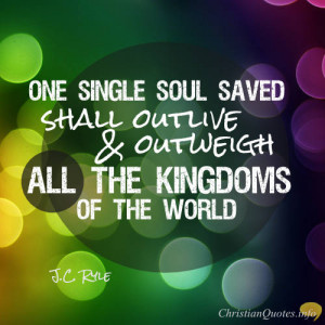 ... Quote – Five Reasons Why You Should Think About Your Salvation Daily