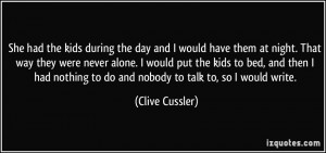 More Clive Cussler Quotes