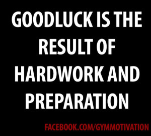 Good Luck! Don't be nervous your hardwork and preparation will pay off