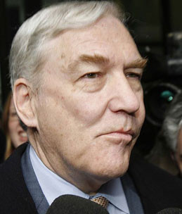 Conrad Black, CEO of Hollinger International Inc.