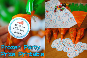 Frozen Inspired Party Game - Free Printable from Get Away Today