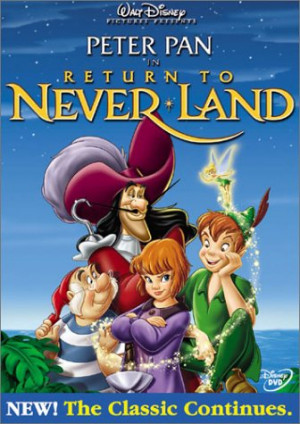 want to watch return to never land dvd movie