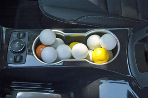 How does Ford measure its interiors? Ping pong balls.