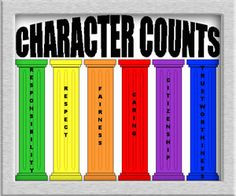 Citizenship Character Counts Quotes 6 pillars of character counts