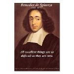 Spinoza Ethics Philosophy Small Poster