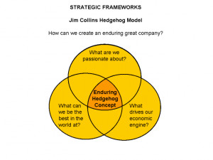 Framework - Jim Collin’s Hedgehog Concept