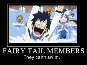 fairy tail anime juvia can swim