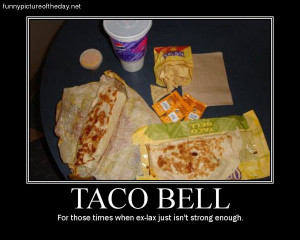 Funny Taco Bell Poster
