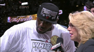 LeBron James Quotes Lil Wayne During Finals Speech