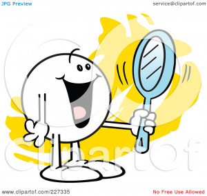 Royalty-Free (RF) Clipart Illustration of a Happy Moodie Character ...