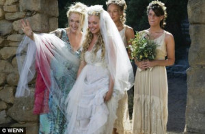 mamma mia movie wedding scene