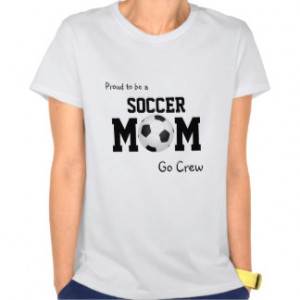 Proud to be a Soccer Mom customizable tank