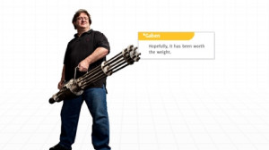 valve corporation gabe newell minigun analogue a hate story 1920x1080 ...